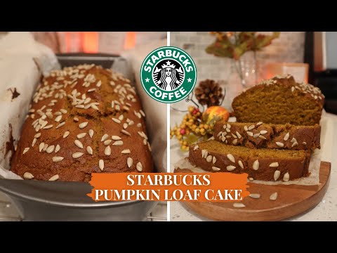Watch Video: Starbucks Pumpkin Loaf Bread Copycat Recipe | Pumpkin Loaf Cake Recipe