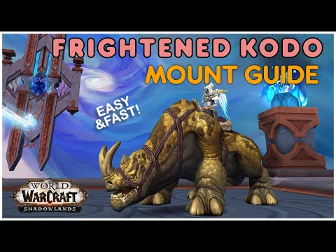 [WORKS!] How to Get The Frightened Kodo Easily in NO Time! WoW Shadowlands