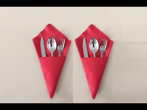 DIY:  Easy Napkin Folding by {MadeByFate} #6