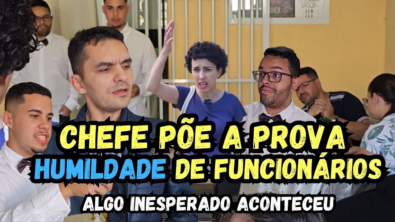 Chefe põe a prova humildade de seus funcionários, Algo Inesperado Aconteceu