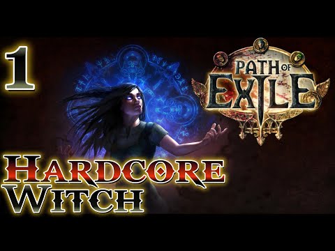Playing Path of Exile for the first time - EP 1 - The Hardcore Witch