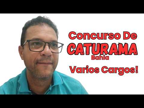 Concurso Da Prefeitura de Caturama-BA