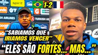 🚨 EITA! Olha o que os JOGADORES DA FRANÇA FALARAM após VENCER o BRASIL HOJE