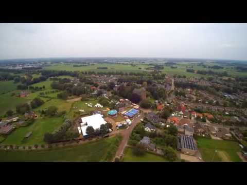 Keijenborgse kermis vanuit een Drone
