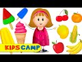Kidscamp Yes Yes Ice Cream Popsicles Fruits And Vegetables Learning Videos