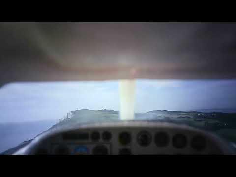 XflyTwin nova 1400mm pilots eye view.