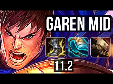 GAREN vs ZOE (MID) | Rank 6 Garen, 7/1/4, 600+ games | EUW Master | v11.2