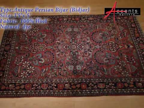Accents Galleria- Persian Bijar Rug- Persian Bidjar Rug