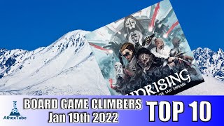 Top 10 Board Game Climbers for Week Ending in January 19th 2022