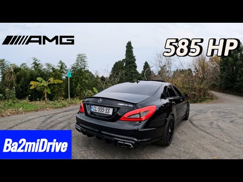 2013 Mercedes-Benz CLS 63s AMG *BEAST* driving countryside