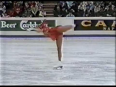Caryn Kadavy (USA) - 1988 Worlds, Ladies' Long Program