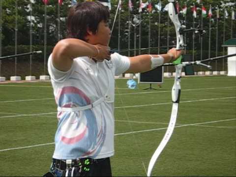 45th Archery World Championship 2009 - Close-up of top recurve archers