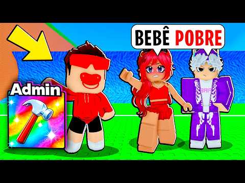 FINGI SER BEBÊ mas COM PODERES DE ADMIN NO TSUNAMI BRAINROT