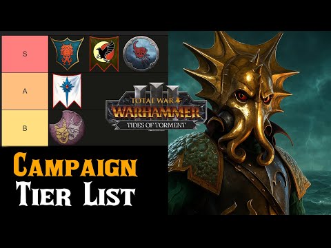 Tides of Torment CAMPAIGN Tier List – Patch 7.0 Legendary Lord Rankings! – Total War: Warhammer 3