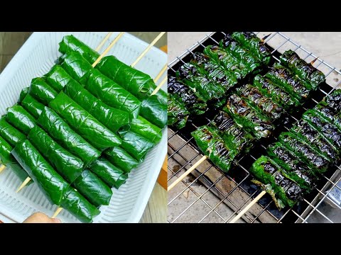 Cách làm BÒ LÁ LỐT và cách ướp thịt Bò Lá Lốt nướng thơm ngon như ở tiệm - @TULEMIENTAY