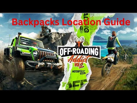 The Crew Motorfest All Back Pack Locations Off Road Addict Volume 2