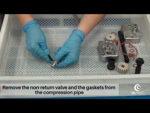 GelMatic Cleaning procedure