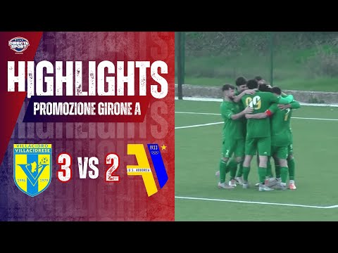 Football Promotion Group A - Villacidrese Calcio-Arborea 3-2 (Highlights)