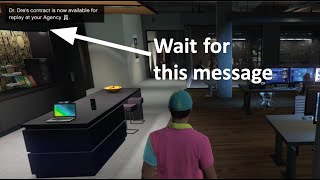 How to replay The Contract DLC again in GTA Online