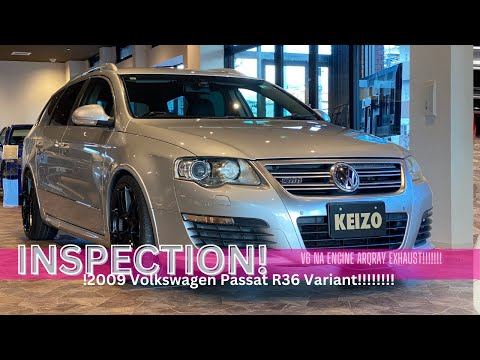 I inspected an R36 Passat Variant