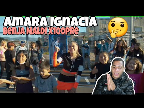 BENJA MALDI X100PRE - AMARA IGNACIA video reaccion