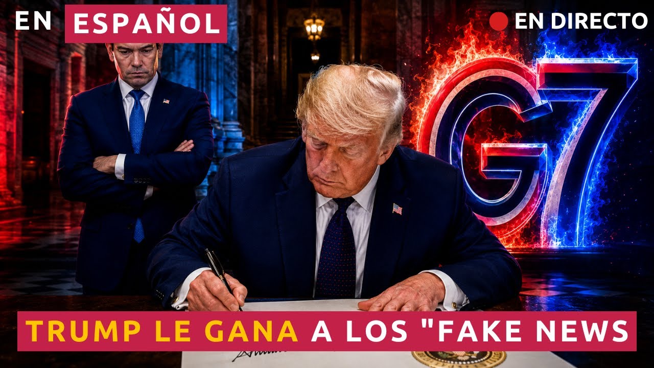 TRUMP FIRMA VICTORIA FRENTE A IRÁN|VANCE HABLA EN SALA PRENSA CASA BLANCA| INFILTRAN CHATS DE ANTIFA
