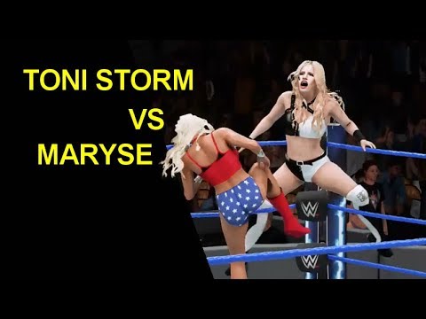 WWE 2K18 Toni Storm vs Maryse