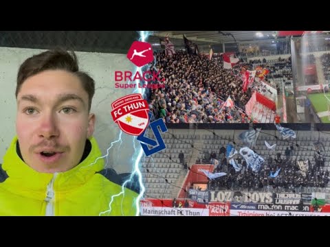 FC Thun vs. FC Lausanne-Sport - Stadionvlog | DER FC THUN WEITERHIN MEISTERLICH UNTERWEGS!👏😱