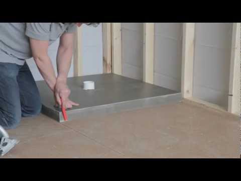 How to Install a Universal Habitat Shower Base