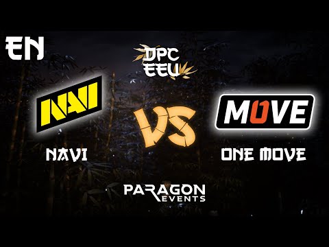 EN - NAVI vs One Move | DPC EEU 2023 | bo3 - game 1 | by HAIRY_FREAK and ROBBNROLL