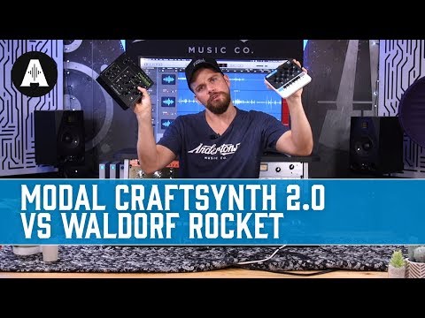 Modal Craftsynth 2.0 vs Waldorf Rocket - Battle of the Mini Synths!