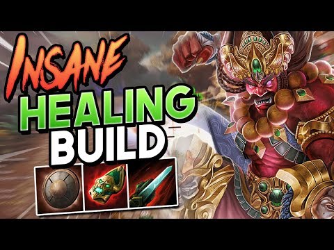 Smite: INSANE Healing Ravana Build - SO INSANE!