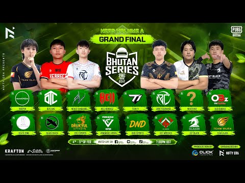 NEBS VOLUME A | GRAND FINALS | DAY 1 #bhutan #pubgmobile #makpen #nexus