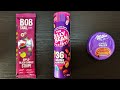 ASMR SOUR CANDY WARHEADS CUBES SOUR SPRAY WAX CANDY EARTH GUMMY RAINBOW DESSERTS MUKBANG