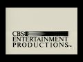 CBS Entertainment Productions Persistence Of Vision CBS Television Distribution 1987 2007