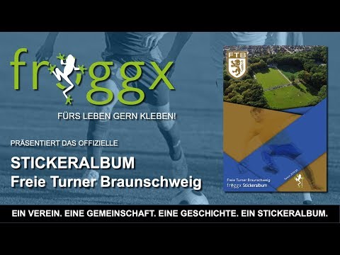 froggx Stickeralbum des Freie Turner Braunschweig