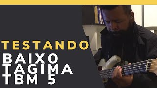 Video thumbnail for COMO É O SOM DO BAIXO TAGIMA TBM5 ? by Jomar Fontes