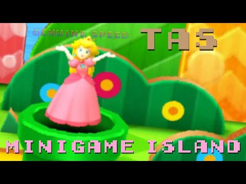Mario Party The Top 100 - Minigame Island [TAS]