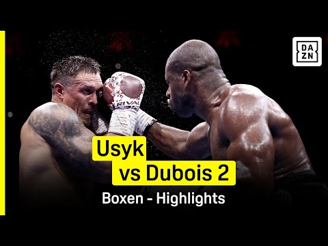Oleksandr Usyk vs Daniel Dubois 2 | Boxen | DAZN Highlights