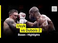 Oleksandr Usyk Vs Daniel Dubois 2 Boxen DAZN Highlights