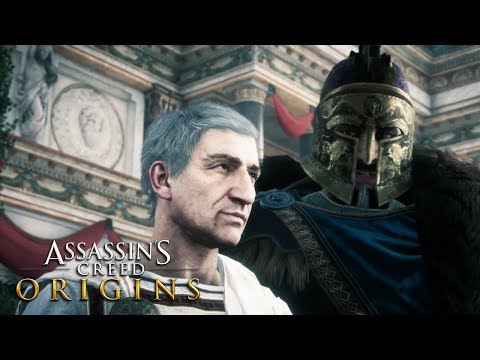 ASSASSIN'S CREED ORIGINS Ending & Final Boss Fight - ALL Endings (Xbox One X)