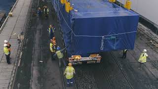 Direction Żerań - the beginning of another great ESA logistika operation
