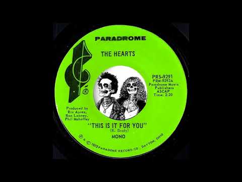 The Hearts - This Is It For You [Paradrome] 1973 Ohio Psychedelic Rock 45 Video