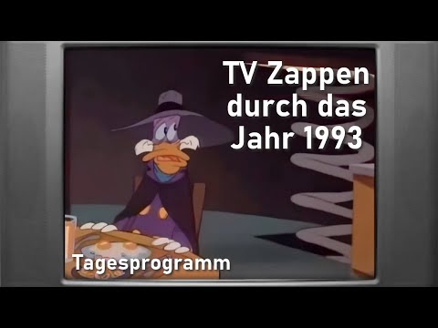 Zeitkapsel 1993:  Zappen durchs deutsche Fernsehen - Teil 1 Tagesprogramm