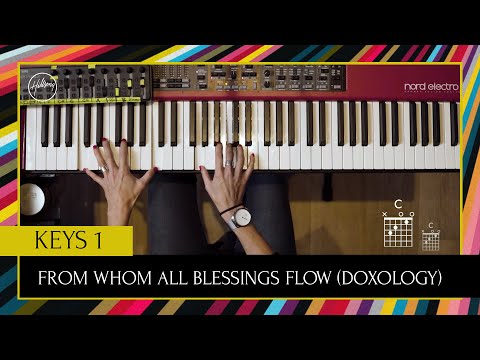 From Whom All Blessings Flow (Doxology) | Keys 1 Tutorial