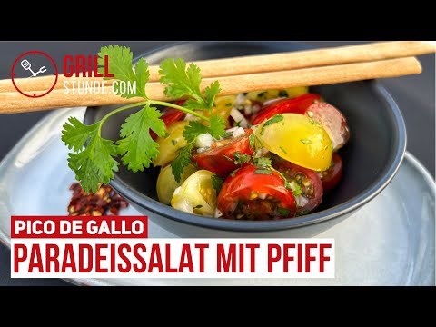 Pico de Gallo - Mexikanischer Paradeissalat mit Pfiff