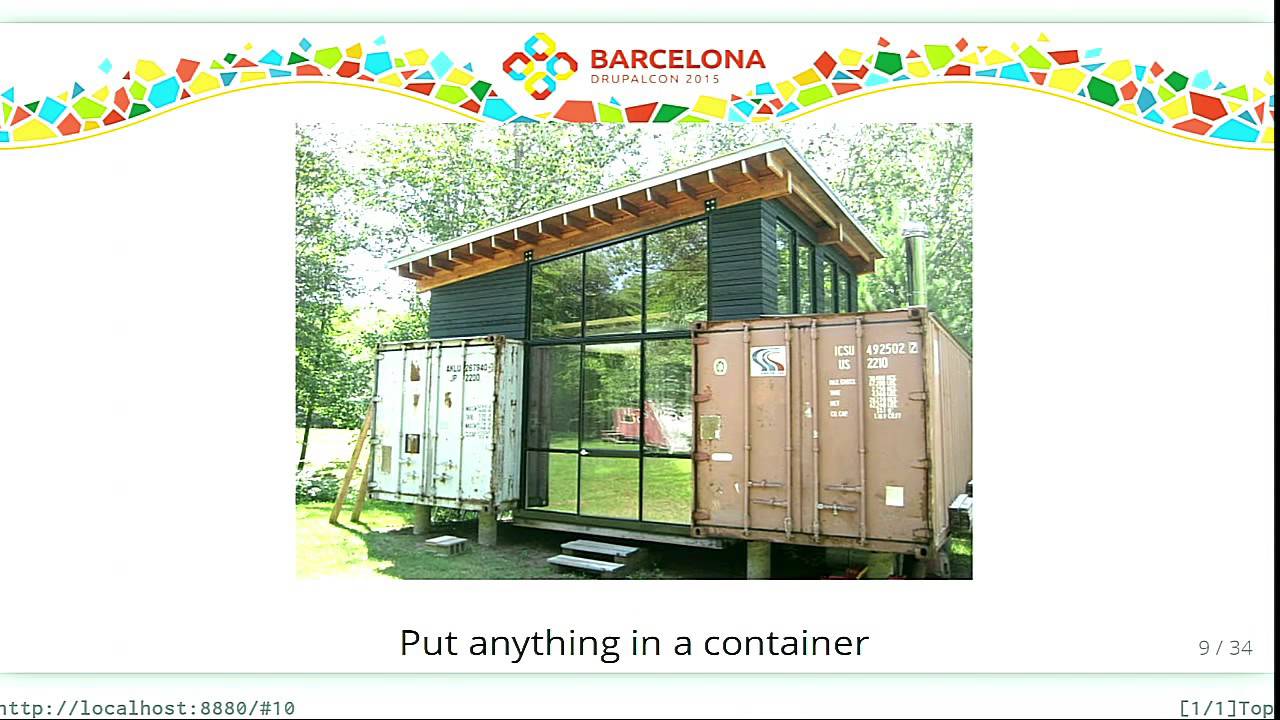DrupalCon Barcelona 2015: Docker powered team and deployment
