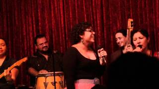 La Santa Cecilia - c/ la mama de Marisoul &quot;Juanga Popurri&quot; EL VALOR Release @ La Fonda L.A. 3-24-12