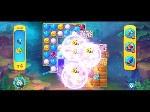 Fishdom level 9253 no boosters フィッシュダム