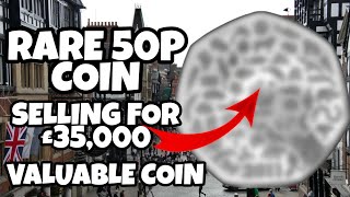 Rare 50p coin selling on eBay for £35,000 – and it could 